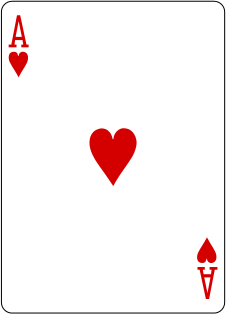Ace of hearts